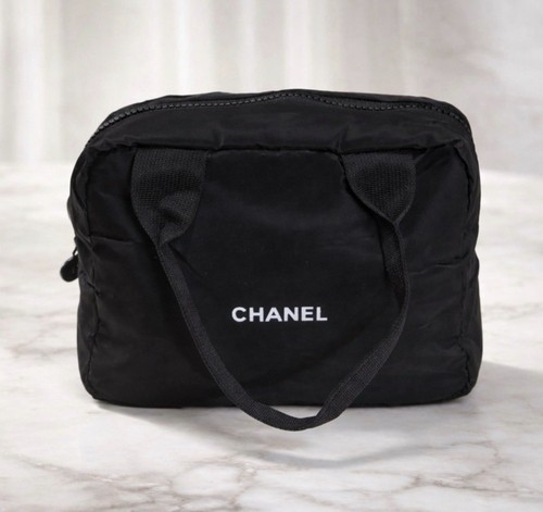 Chanel black mini boston - chanel,