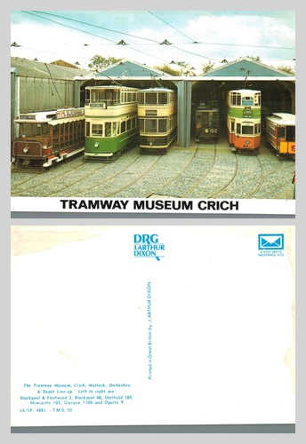 Postcard tramway museum - -,