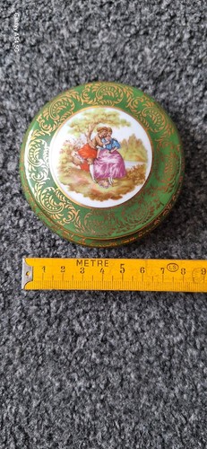 Vintage limoges trinket box - box,