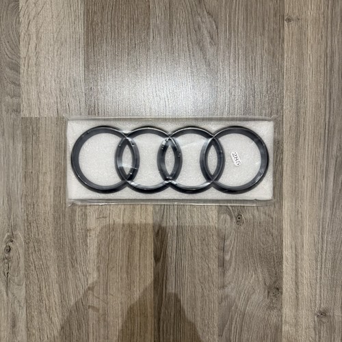Gloss black front - black, rings