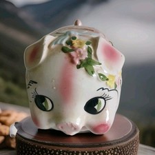 Vintage Ceramic Piggy Bank