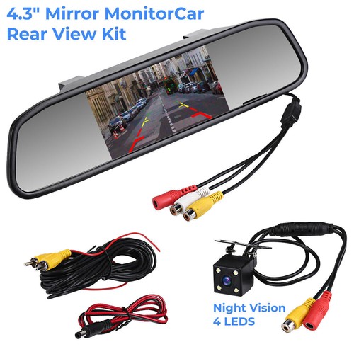 Lcd car mirror monitor - car,