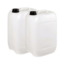 2 X NEW 25L LITRE PLASTIC