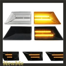 2x LED Side Marker Indicator Lights For Opel Vauxhall Vectra C Signum 2003-2008