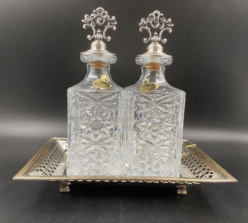 Whiskey bottle set cognac - bottle,