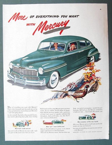 Green mercury door sedan - mercury,