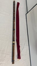 Vintage wooden flute bamboo - vintage,