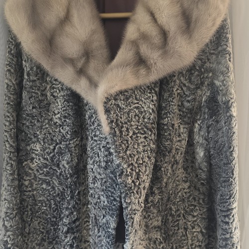 Vintage 50s astrakhan - vintage, persian