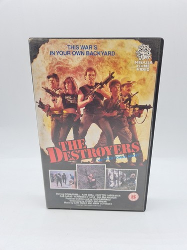 The destroyers vhs - vhs, tape