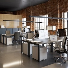 Bisley Drawer Homefiler Locking A4 Filing Cabinet Blue - PFA2