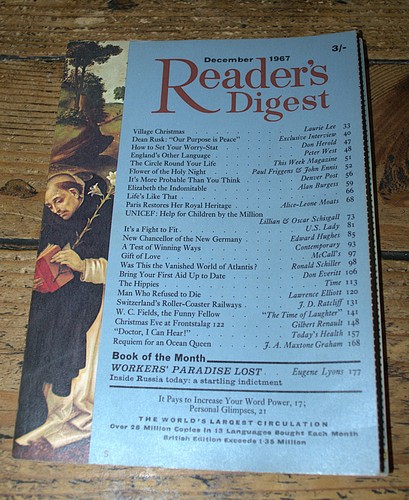 Reader digest magazine - digest,