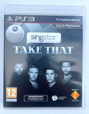 PS3 SingStar game, TAKE THAT. 12 cert. 25 videos & words from the popular group