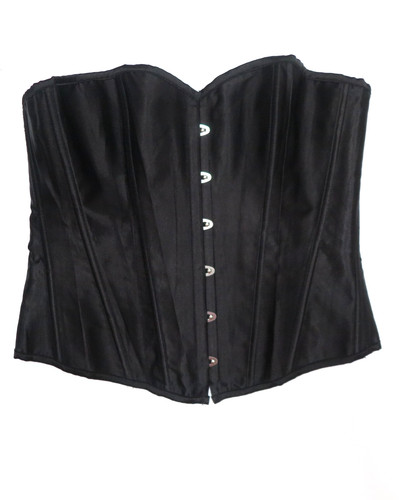 Black boned corset - black, corset.