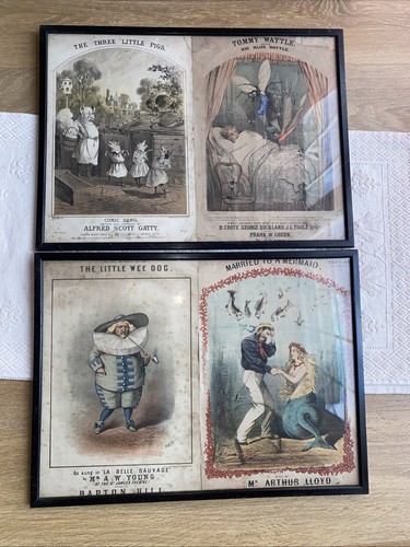 Job lot framed old - framed, music