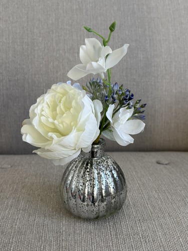 Next mercury glass vase - glass,