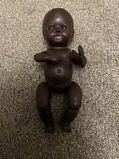 Vintage black Rosebud Doll