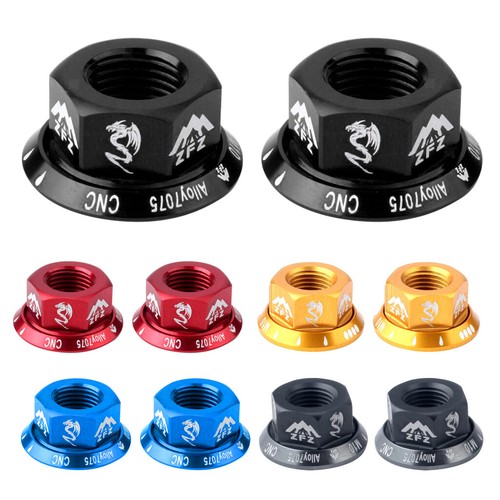 2pcs track axle nuts bicycle - track,