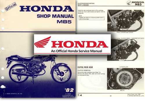 Honda mb5 service workshop - honda,