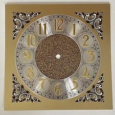 Grandfather Clock brass front