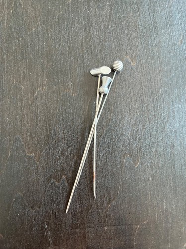 Vintage 1930s hat pins - 3,