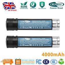 2x 4000mAh 3.6V Ni-MH Battery For Black&Decker 383900-004 VP100 Versapak VP-100