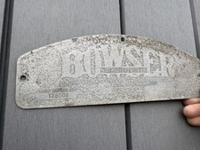 Vintage Petrol Pump bowser red sentry Advertising Sign Automobilia 