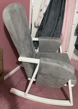 Chair for parents. Grey Maternity Rocking Chair
