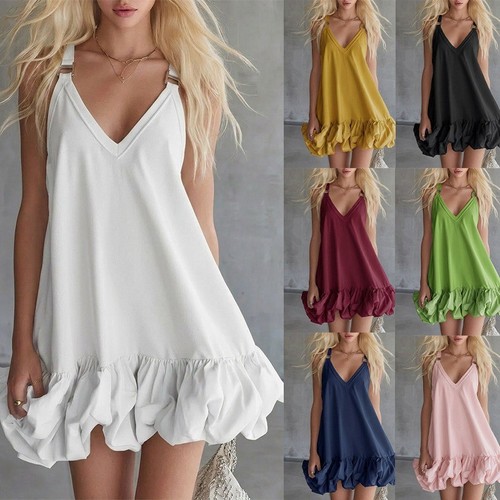 Cami sundress women - sundress, mini