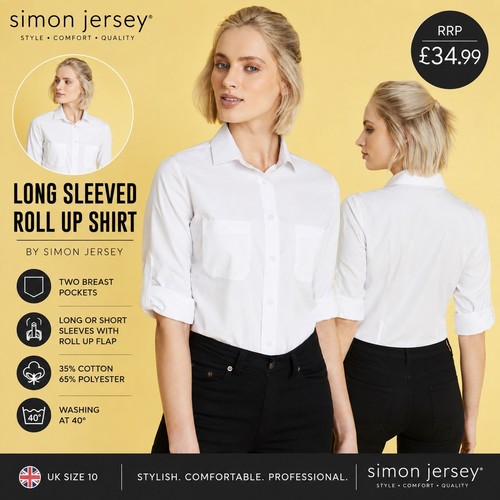 Womens white shirt - womens, workwear