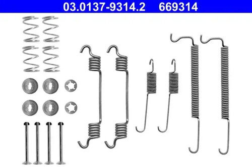Brake shoe fitting kit