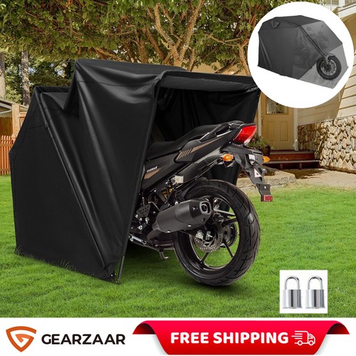 Motorbike cover shed - shed, folding