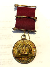 VINTAGE SILVER MASONIC  JEWEL FULLY HALLMARKED M.E.Z.