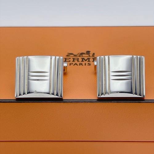 Hermes cufflinks square - cufflinks,