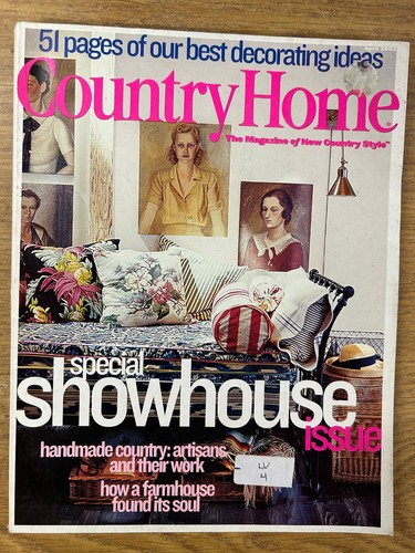 Country home magazine - country, april