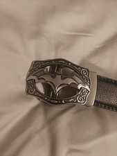 Batman Black & Silver Y2K Belt