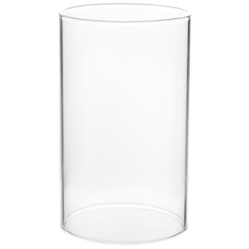 Clear chimney tube - glass, open