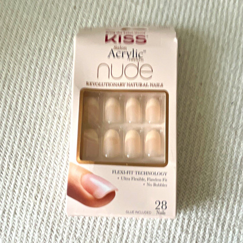 Kiss acrylic nude press - acrylic,