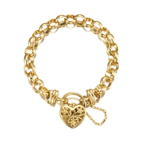 18ct heavy yellow - heavy, plated