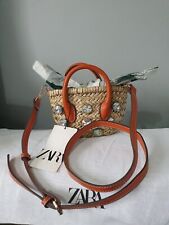 Zara Small Embellished Straw