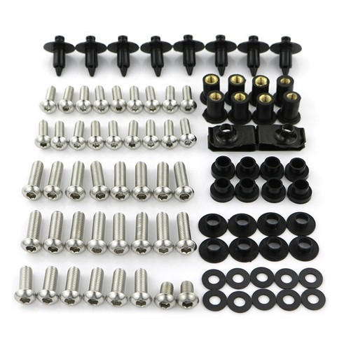 Stainless steel fairing screw