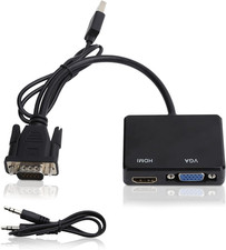 VGA to HDMI VGA Adapter, VGA