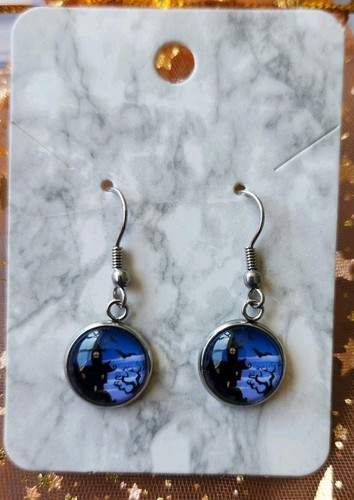 Handmade halloween earrings - handmade,
