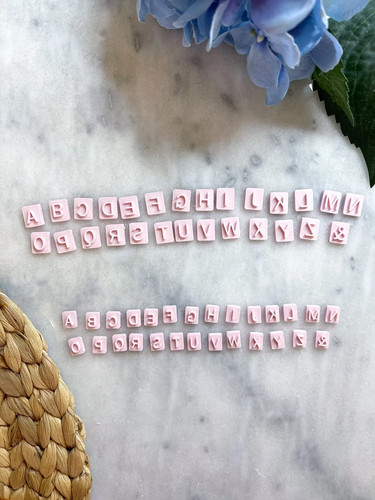Alphabet letter clay - alphabet,