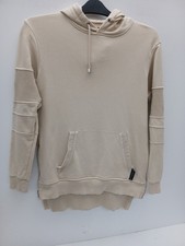 The Couture Club Sierra Hoodie Mens Small Pullover Drawstring Side Zip P2P 21".
