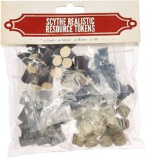 Scythe: Realistic Resources - Board Game Add-On New