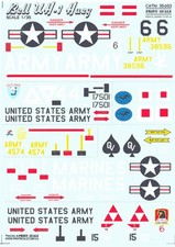 1/35 Bell UH-1 Huey Decal Sheet – Print Scale (35-003)