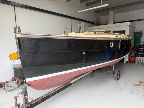 Cornish shrimper sailing - 19,