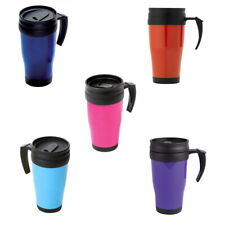 Thermal Travel Mug Cup Hot Warm Insulated Drinks Flask Outdoor Coffee Tea Lid