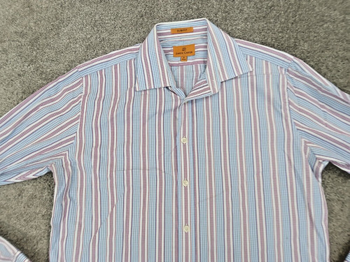 Simon carter mens shirt blue - mens,