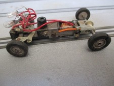 Vintage 1960s Scratchbuilt chassis Scalex FJ motor, MRRC steering, lights. Works